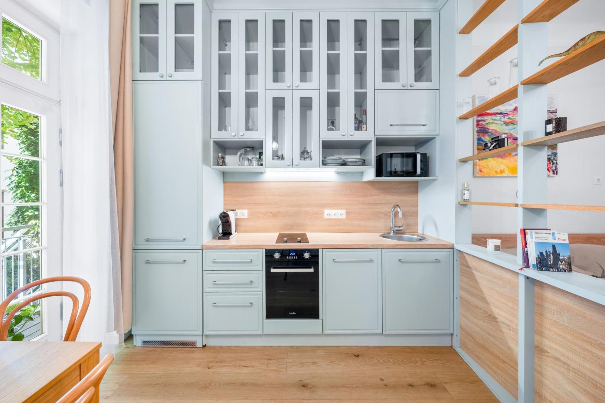 Central Vienna Apartment With Garden View Luaran gambar